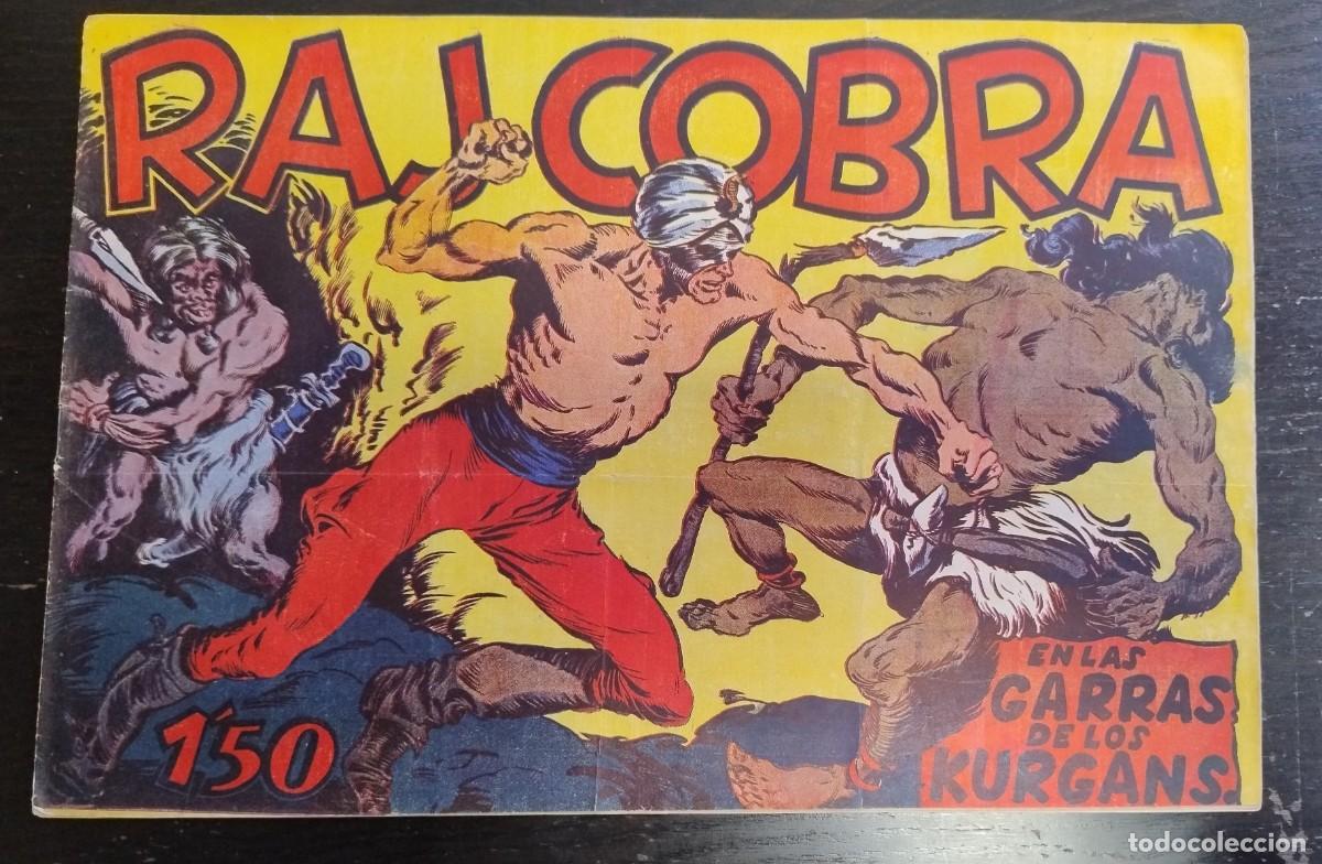 Tebeos: Raj Cobra n&ordm; 3. En las garras de los Kurgans. A. Nieto 1945