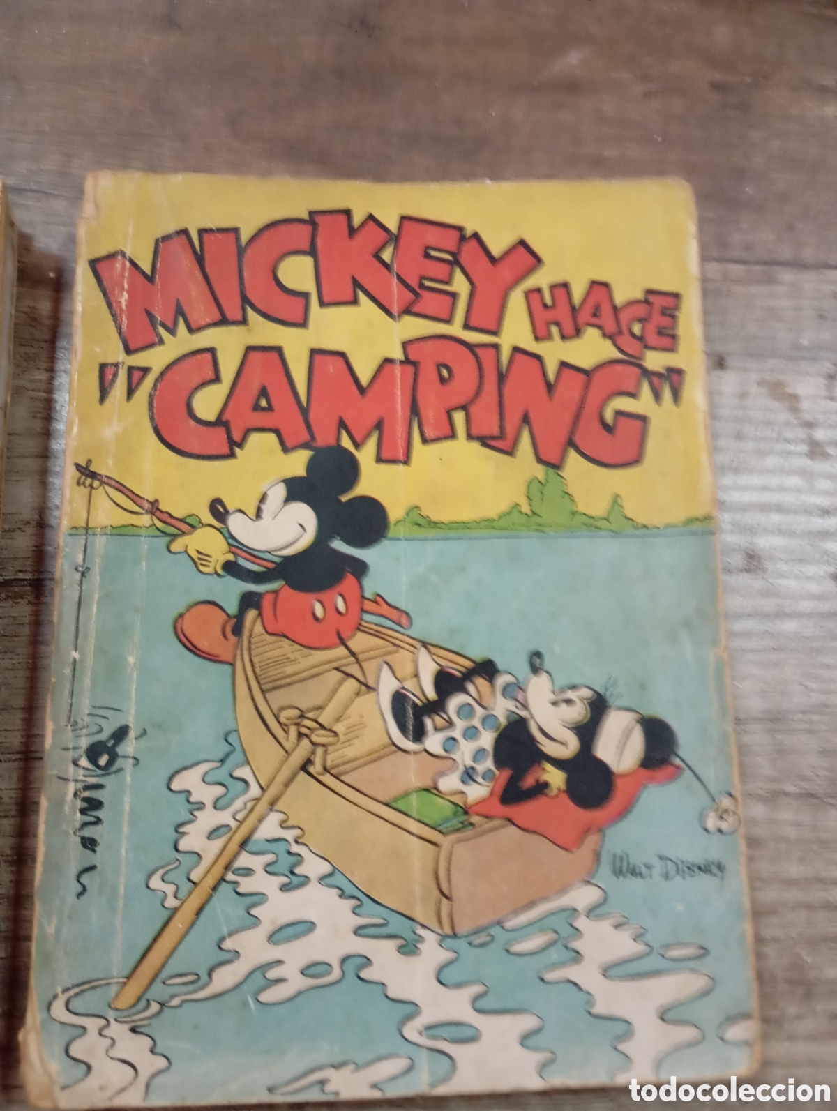Tebeos: Lote 5 comics de Mickey mouse,gusanito Peter, Popeye. 1935-1936
