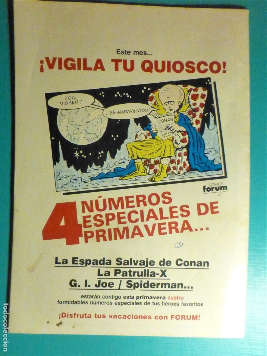 Tebeos: Comic - Conan El B&aacute;rbaro - N&ordm; 134 - El Poder Infernal - Comics Forum Juvenil - Foto 2
