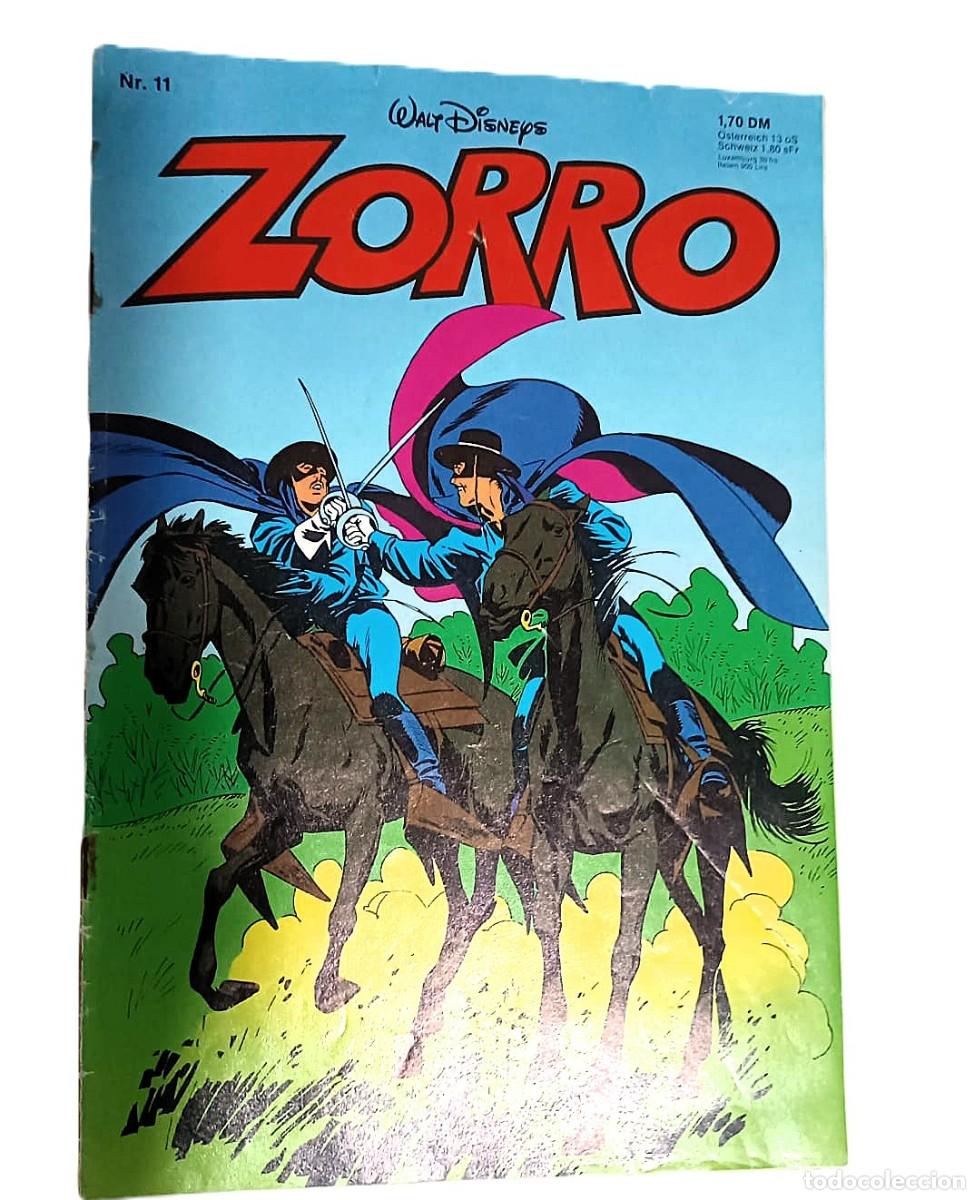 Tebeos: Muy raro: Zorro. N&ordm; 11, publicado por Ehapa en 1980