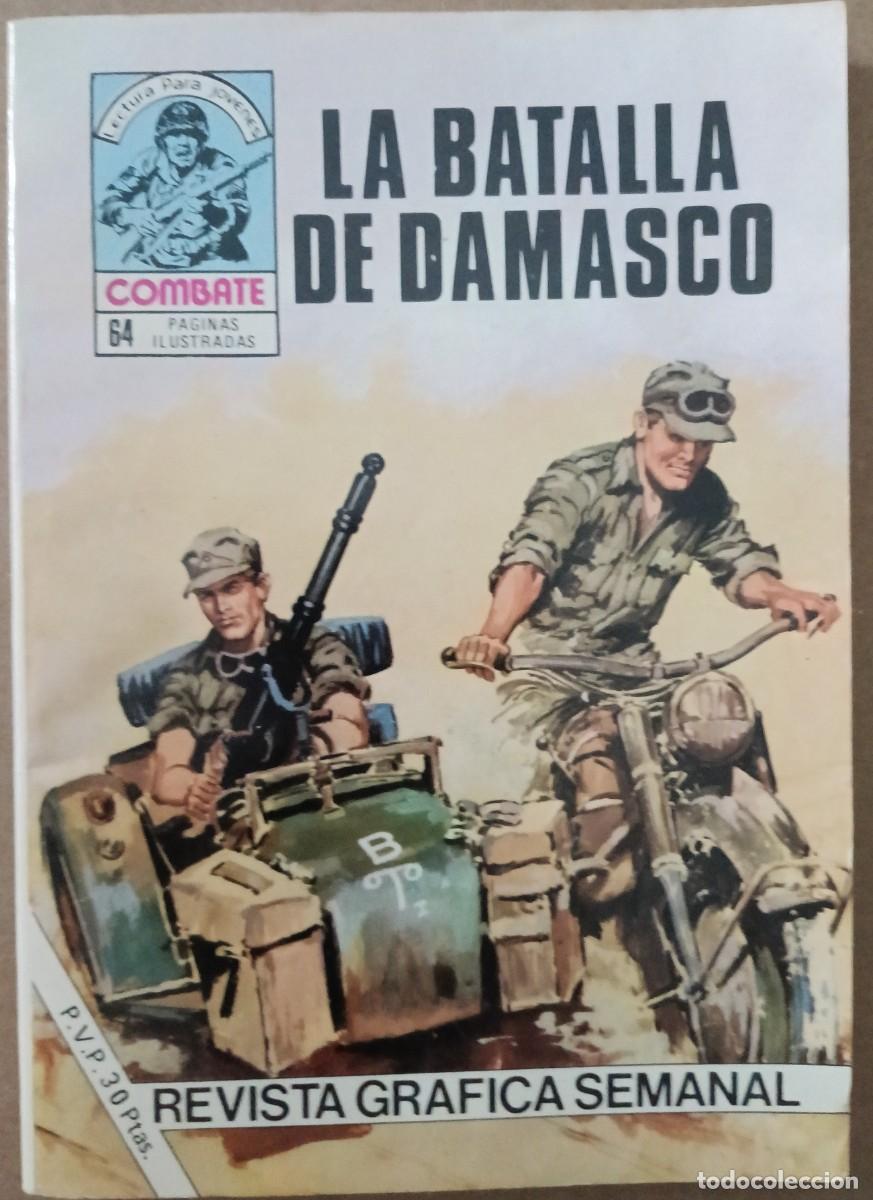 Tebeos: COMBATE-NOVELA GR&Aacute;FICA SEMANAL- N&ordm; 228 -LA BATALLA DE DAMASCO-1980-GARBELL-CORRECTO-DIF&Iacute;CIL-VEA-1662