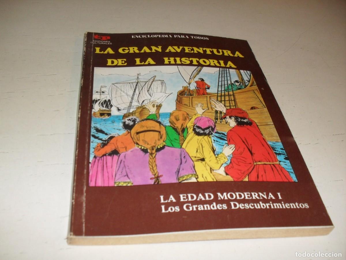 Tebeos: LA GRAN AVENTURA DE LA HISTORIA,EN 7000 ILUSTRACIONES,27,LA EDAD MODERNA I,DE 52,TP,1979