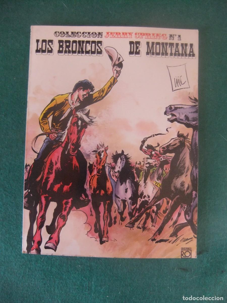 Tebeos: COLECCION JERRY SPRING N&ordm; 1 LOS BRONCOS DE VMONTANA EDICIONES RO - Foto 1