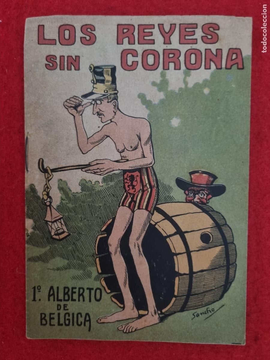 Tebeos: LOS REYES SIN CORONA 1&ordm; ALBERTO DE BELGICA ORIGINAL ORIGINAL
