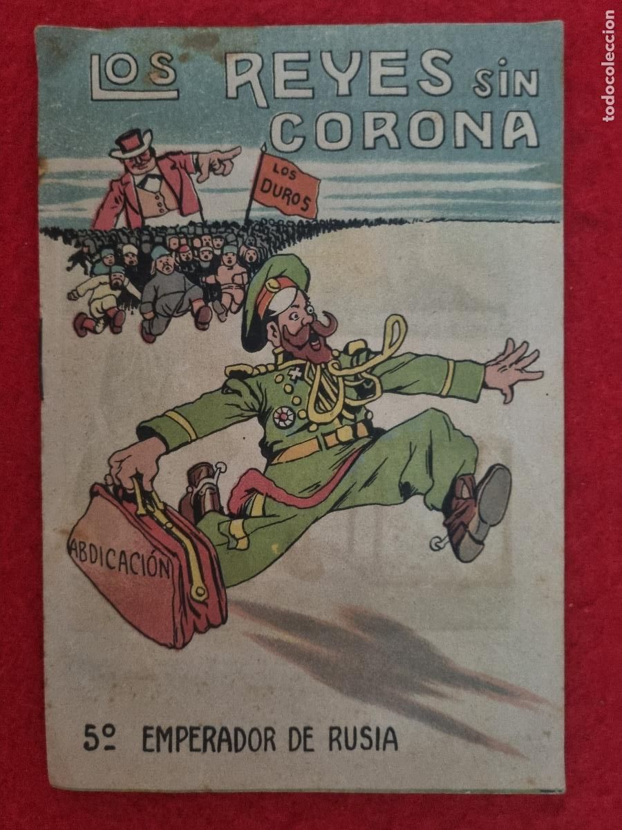 Tebeos: LOS REYES SIN CORONA 5&ordm; EMPERADOR DE RUSIA ORIGINAL ORIGINAL