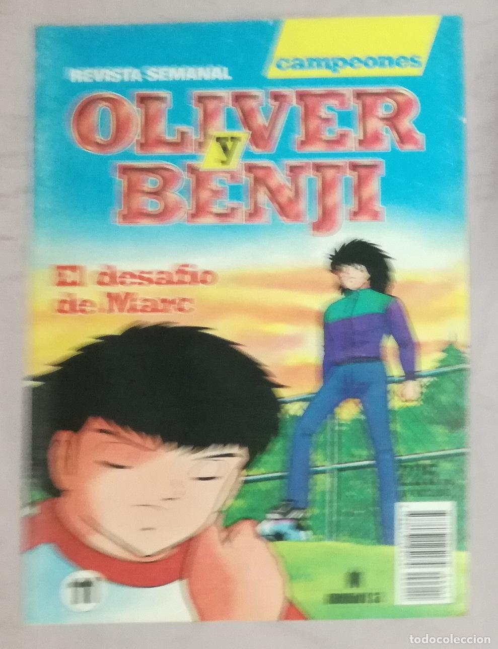 Tebeos: Comic Oliver y Benji (Campeones), n&ordm; 11 - Multilibro S.A. - Foto 1