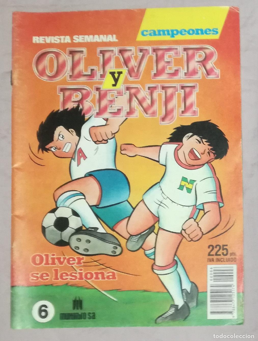 Tebeos: Comic Oliver y Benji (Campeones), n&ordm; 6 - Multilibro S.A. - Foto 1