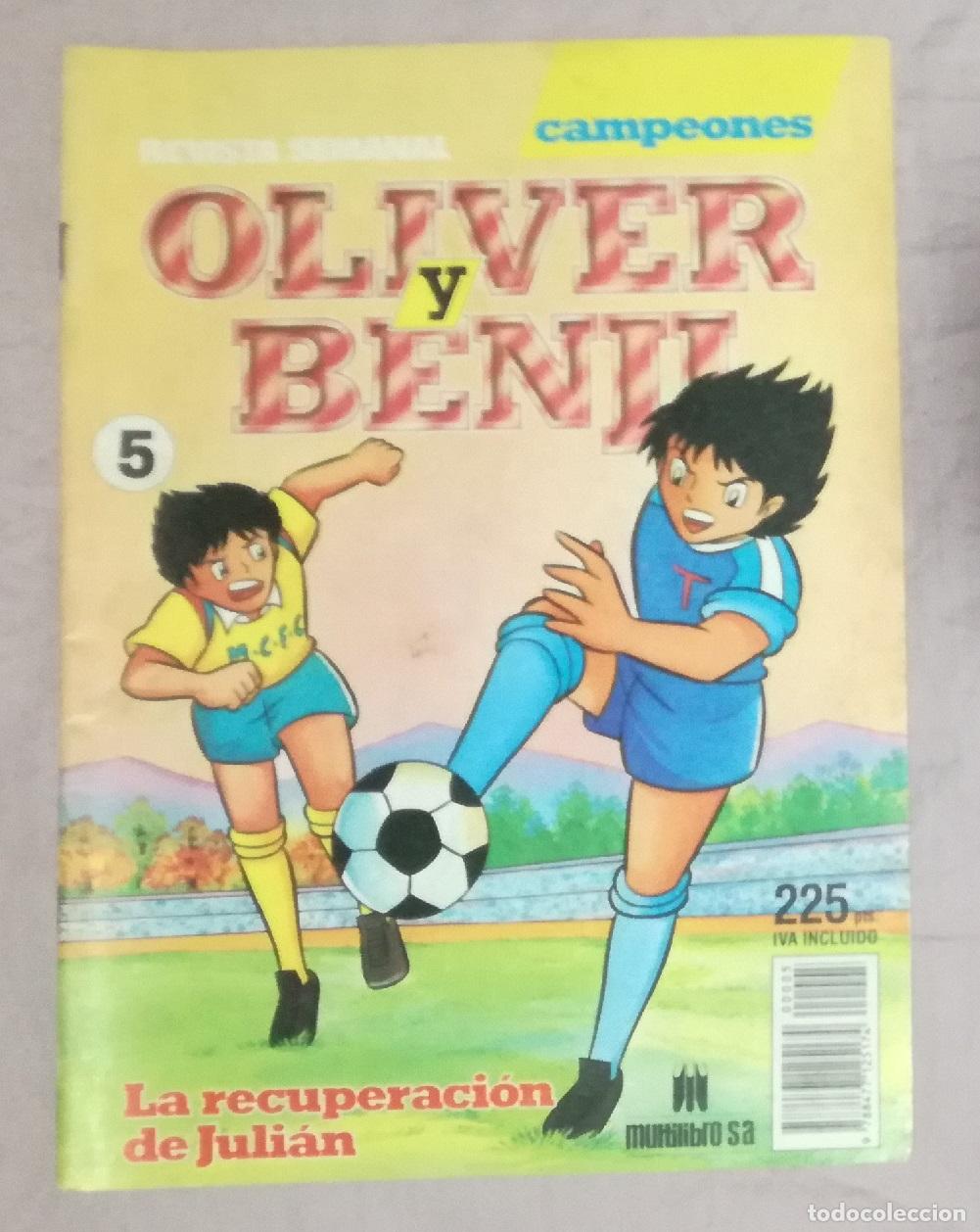 Tebeos: Comic Oliver y Benji (Campeones), n&ordm; 5 - Multilibro S.A. - Foto 1
