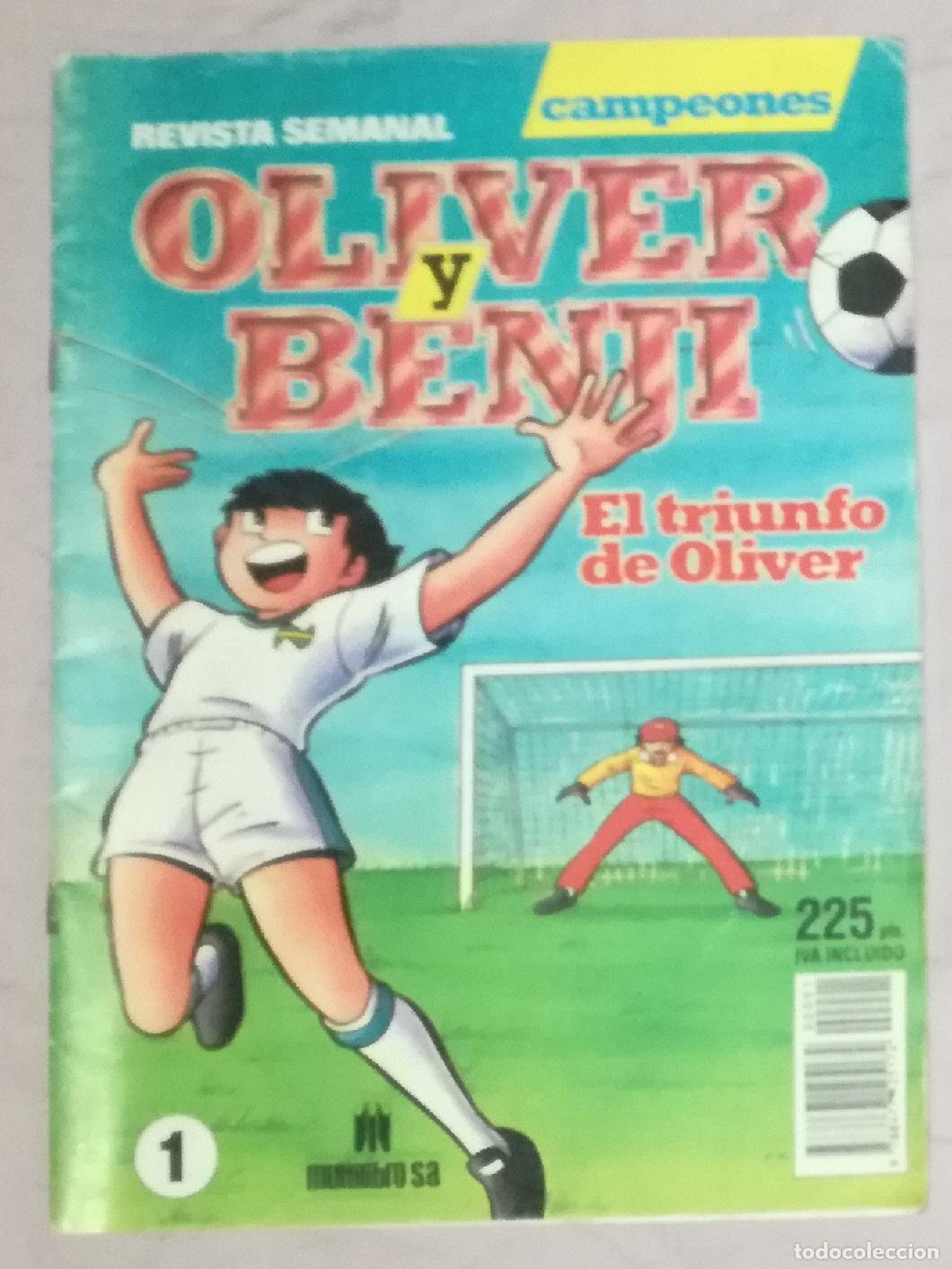 Tebeos: Comic Oliver y Benji (Campeones), n&ordm; 1 - Multilibro S.A.
