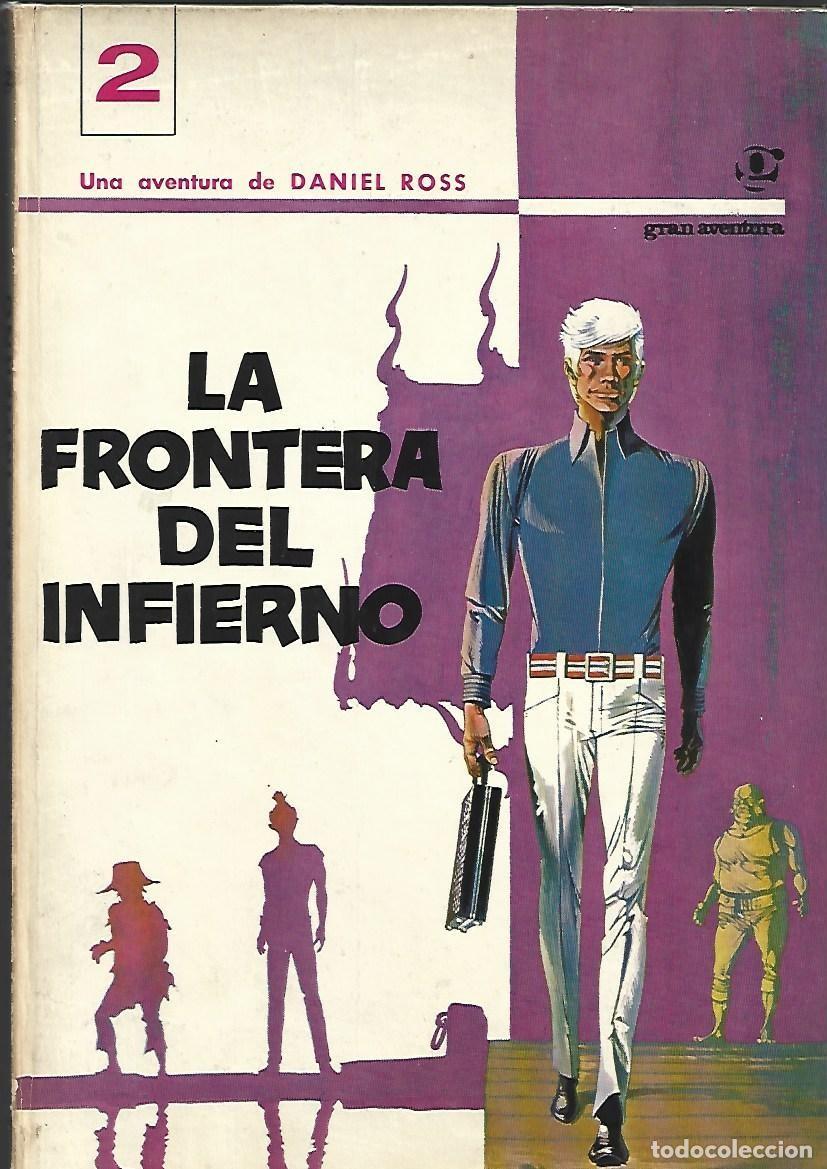 Tebeos: Daniel Ross, 2: la frontera del infierno, 1970, Jaimes Libros, buen estado