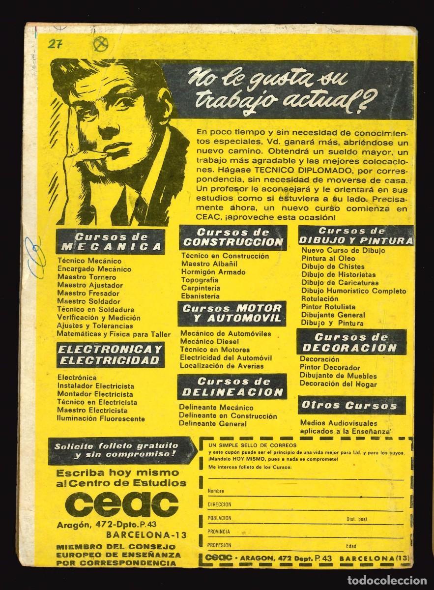 Tebeos: CAMINOS DEL OESTE - PRODUCCIONES EDITORIALES / N&Uacute;MERO 27 - Foto 2