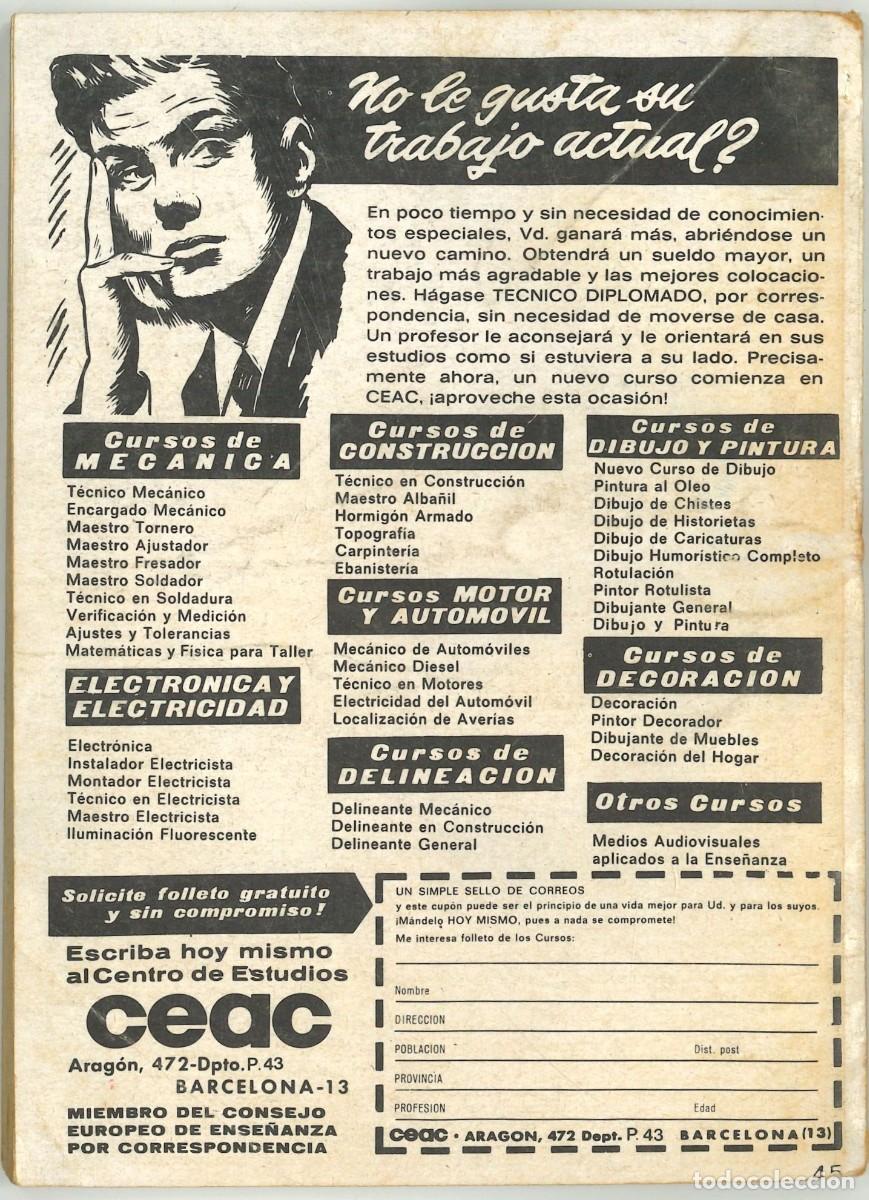Tebeos: CAMINOS DEL OESTE - PRODUCCIONES EDITORIALES / N&Uacute;MERO 45 - Foto 2