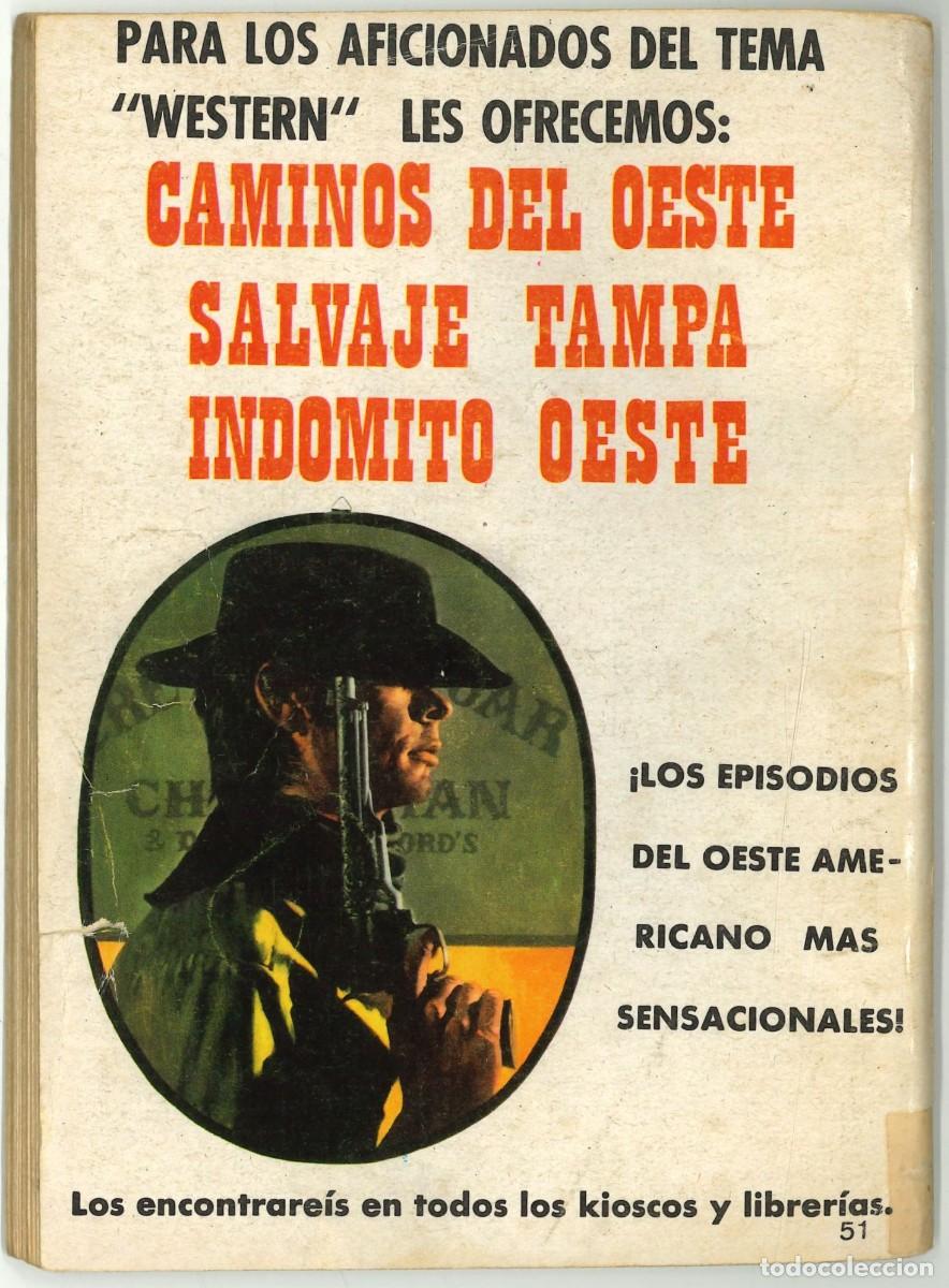 Tebeos: CAMINOS DEL OESTE - PRODUCCIONES EDITORIALES / N&Uacute;MERO 51 - Foto 2