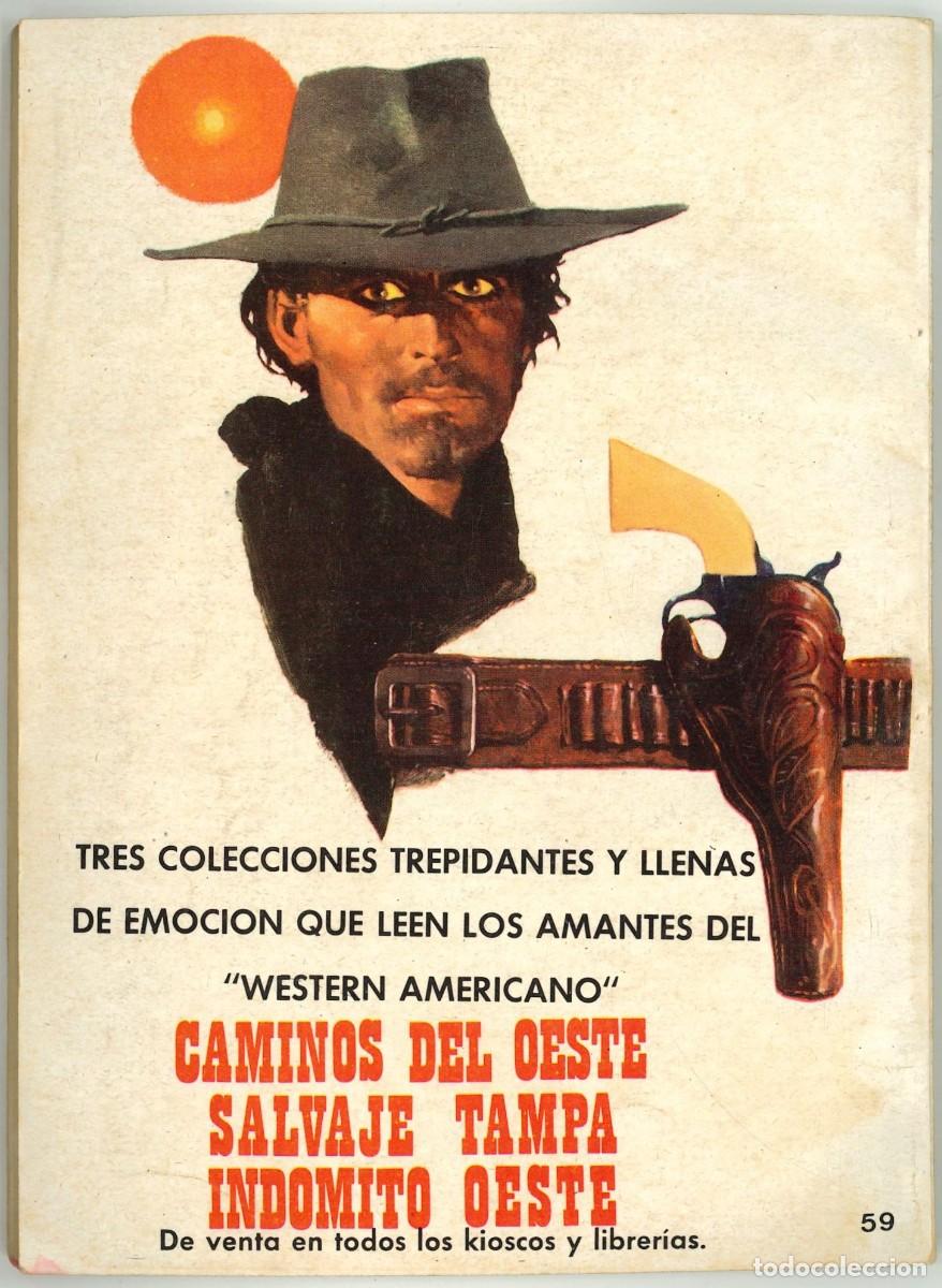 Tebeos: CAMINOS DEL OESTE - PRODUCCIONES EDITORIALES / N&Uacute;MERO 59 - Foto 2