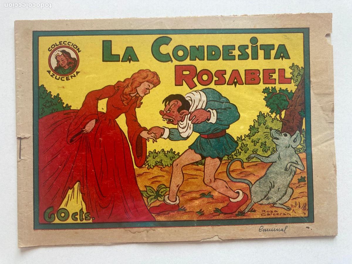 Tebeos: Coleccion Azucena - LA CONDESITA ROSABEL - 60cts
