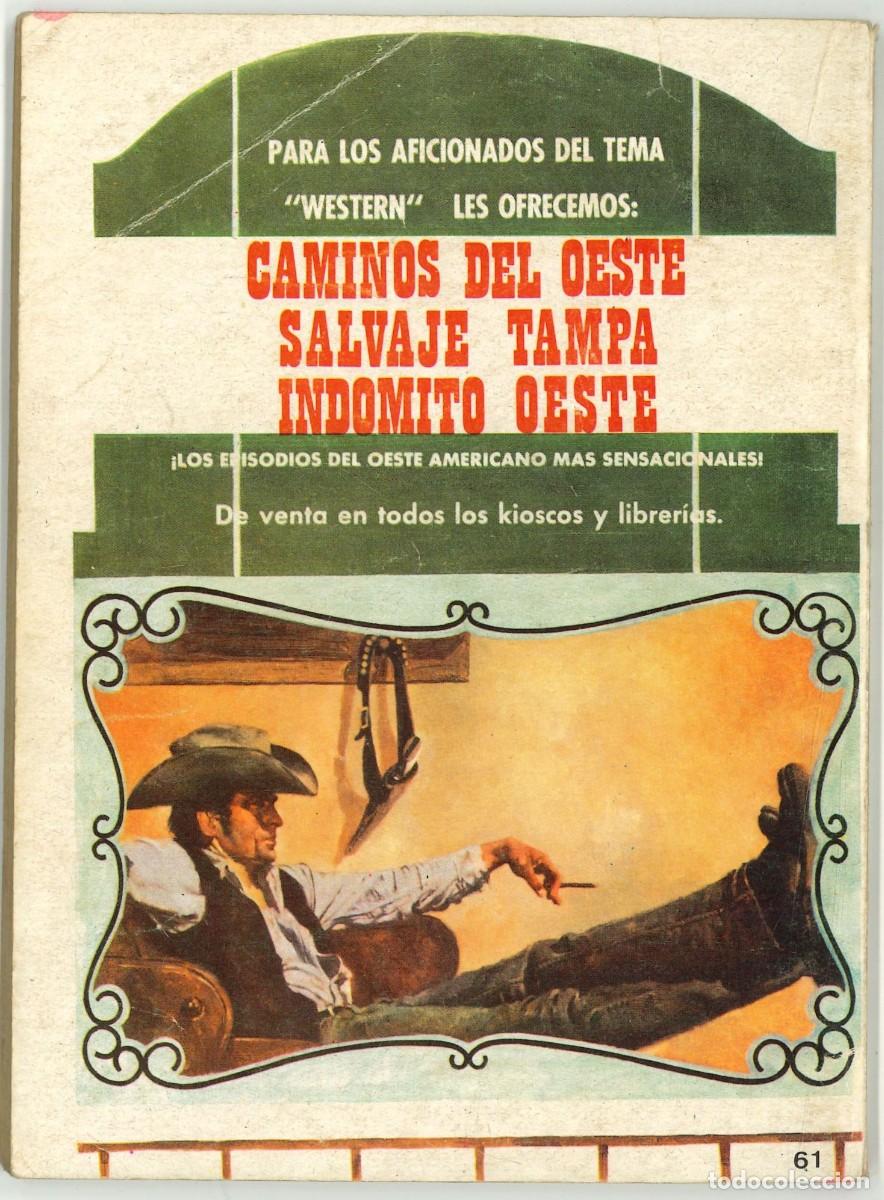 Tebeos: CAMINOS DEL OESTE - PRODUCCIONES EDITORIALES / N&Uacute;MERO 61 - Foto 2