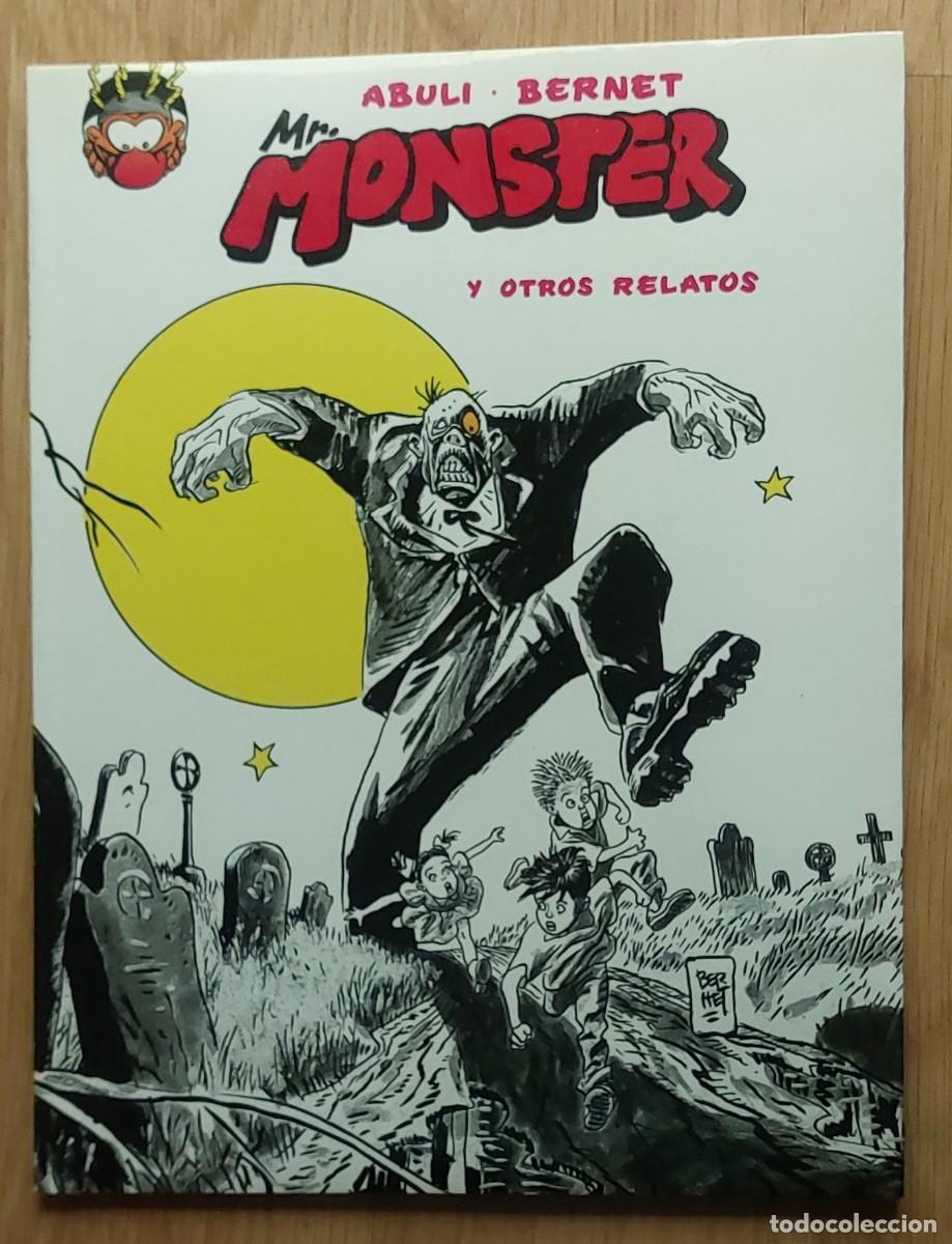 Tebeos: MR.MONSTER Y OTROS RELATOS : ENRIQUE S. ABUL&Iacute;-JORDI BERNET - 1990- R&Uacute;STICA- BUEN ESTADO