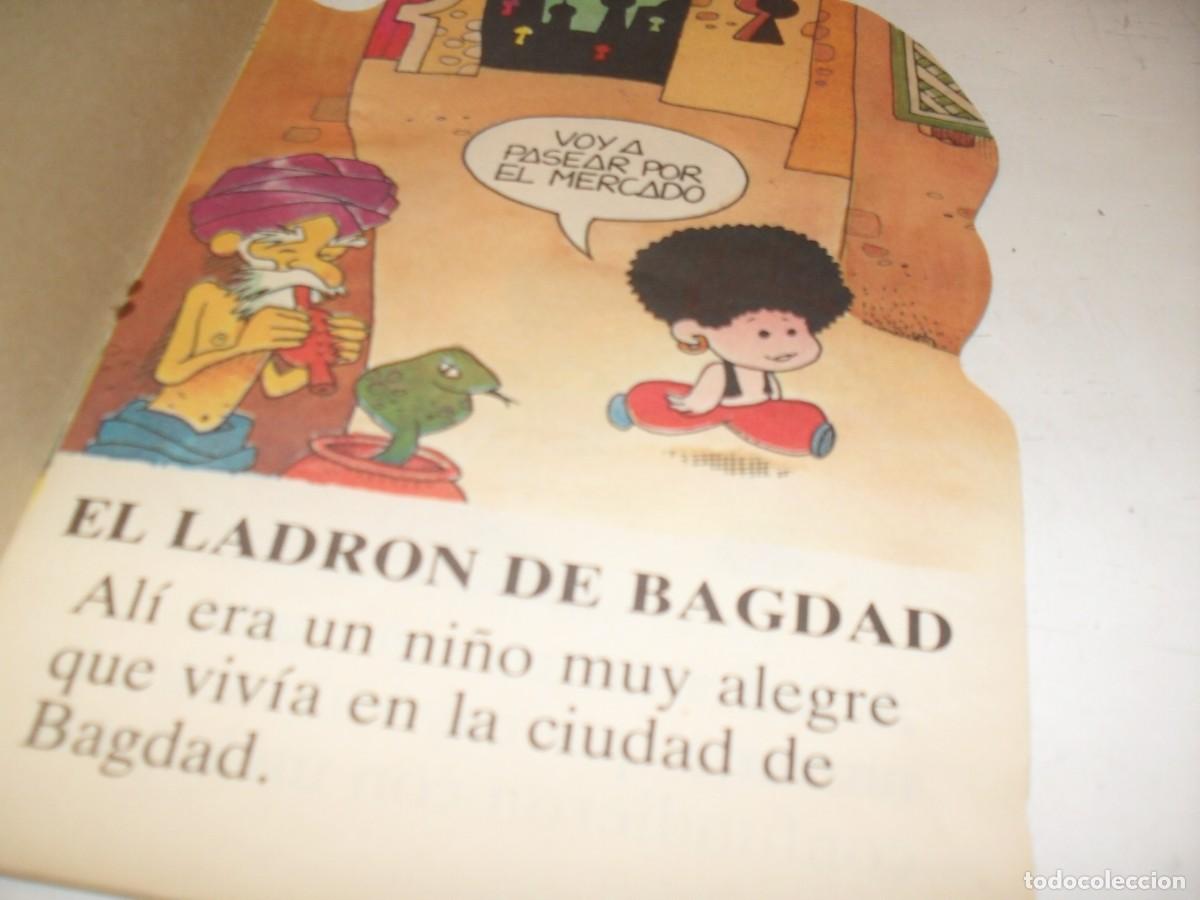 Tebeos: CUENTO TROQUELADO EL LADRON DE BAGDAG,DE JAN(EL DE SUPER LOPEZ).EDICIONES DRUIDA,1983 - Foto 2