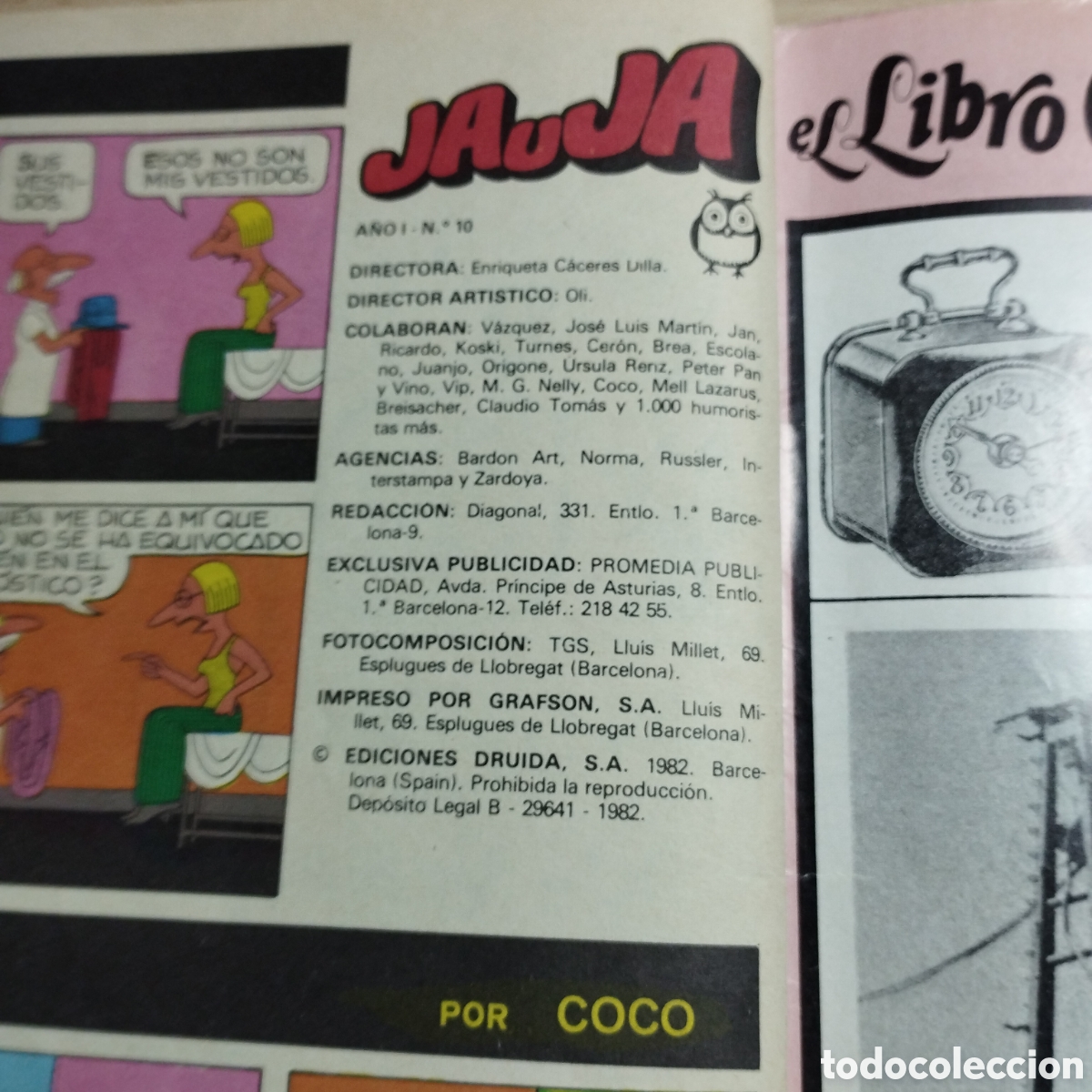 Tebeos: Jauja. N⁰10. Ediciones Druida 1982. - Foto 6