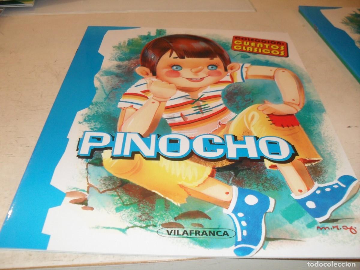 Tebeos: COLECCION CUENTOS CLASICOS PINOCHO,DIBUJA M&ordf; ROSA GARCIA.EDITORIAL VILAFRANCA,2000