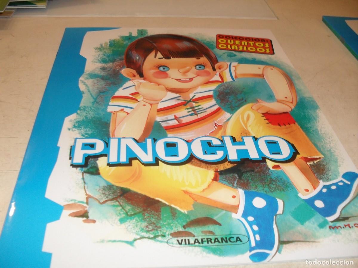 Tebeos: COLECCION CUENTOS CLASICOS PINOCHO,DIBUJA M&ordf; ROSA GARCIA.EDITORIAL VILAFRANCA,2000