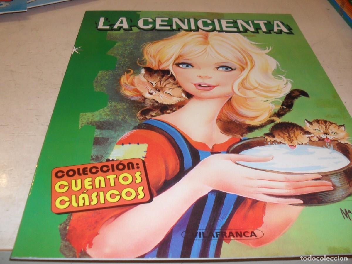 Tebeos: COLECCION CUENTOS CLASICOS LA CENICIENTA,DIBUJA M&ordf; ROSA GARCIA.EDITORIAL VILAFRANCA,2000