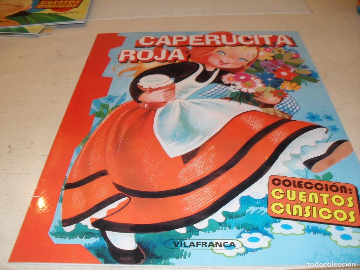 Tebeos: COLECCION CUENTOS CLASICOS CAPERUCITA ROJA,DIBUJA M&ordf; ROSA GARCIA.EDITORIAL VILAFRANCA,2000
