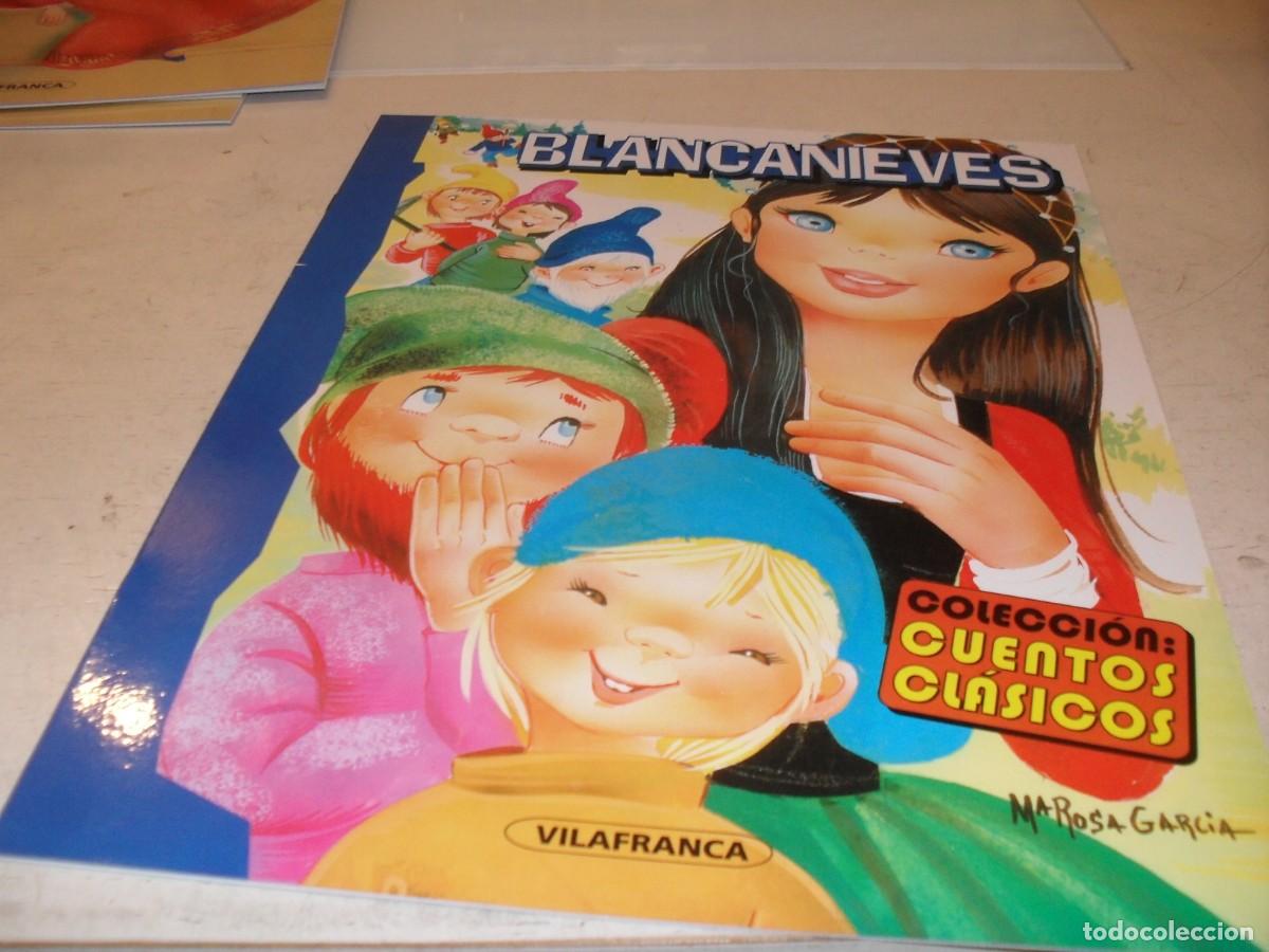 Tebeos: COLECCION CUENTOS CLASICOS BLANCANIEVES,DIBUJA M&ordf; ROSA GARCIA.EDITORIAL VILAFRANCA,2000