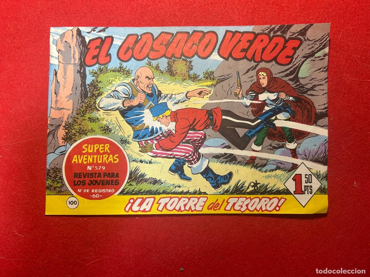 Tebeos: comic EL Cosaco Verde N&ordm; 579 editorial Bruguera 100 - Foto 1