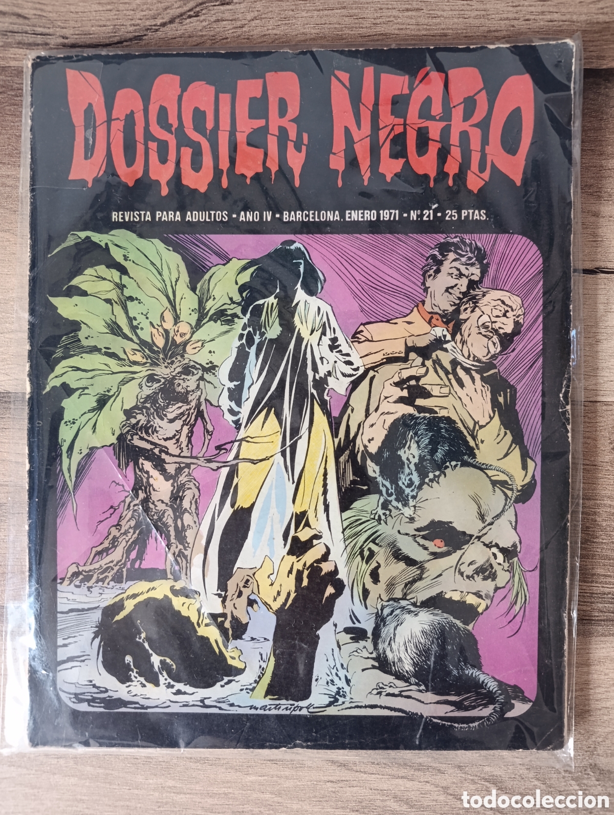 Tebeos: DOSSIER NEGRO N. 21 1971