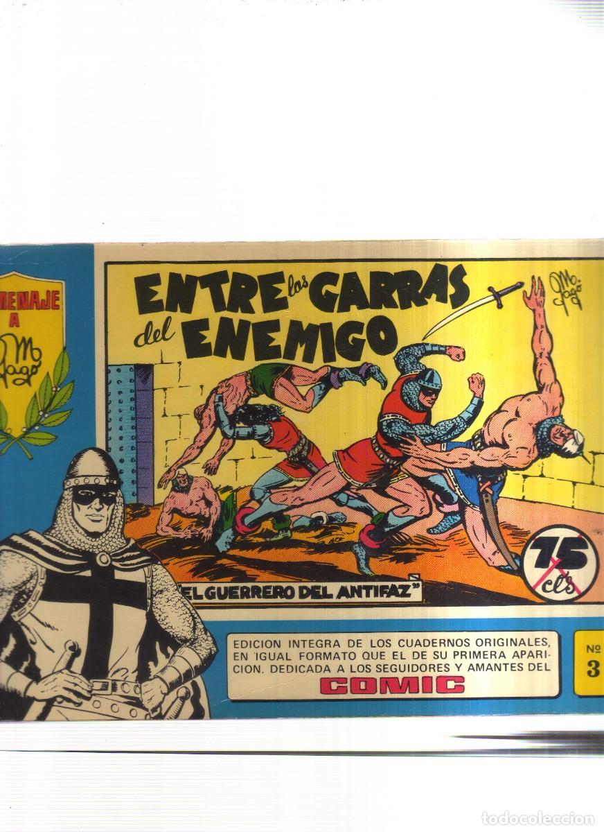 Tebeos: EL GUERREEO DEL ANTIFAZ HOMENAJE A M.GAGO N,3