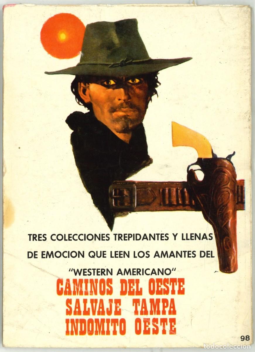 Tebeos: CAMINOS DEL OESTE - PRODUCCIONES EDITORIALES / N&Uacute;MERO 98 - Foto 2