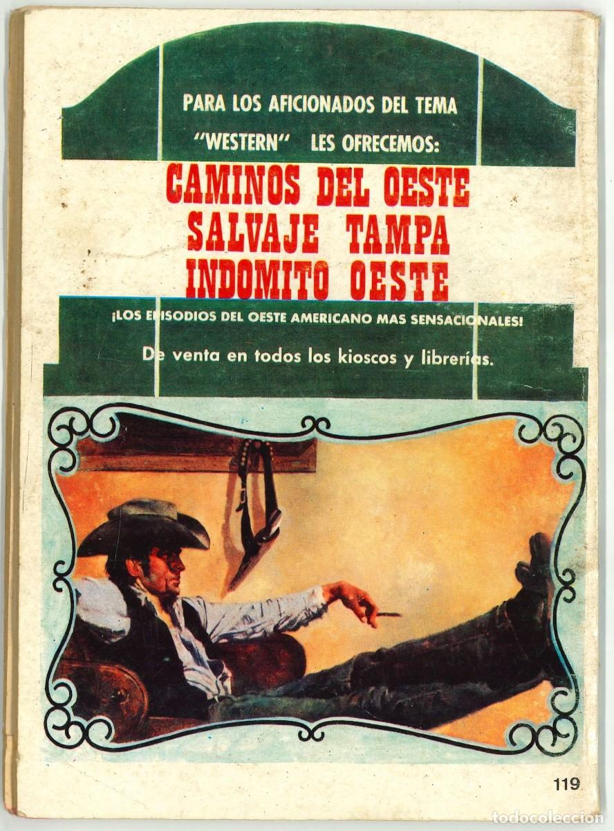Tebeos: CAMINOS DEL OESTE - PRODUCCIONES EDITORIALES / N&Uacute;MERO 119 - Foto 2