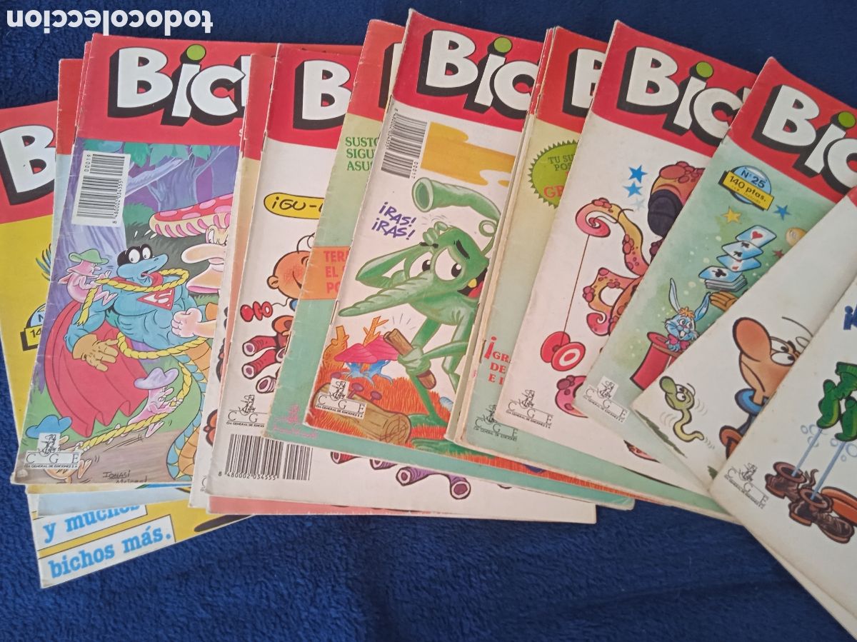 Tebeos: BICHOS LOTE DE 19 EJEMPLARES - COMPA&Ntilde;&Iacute;A GENERAL DE EDICIONES - Foto 2