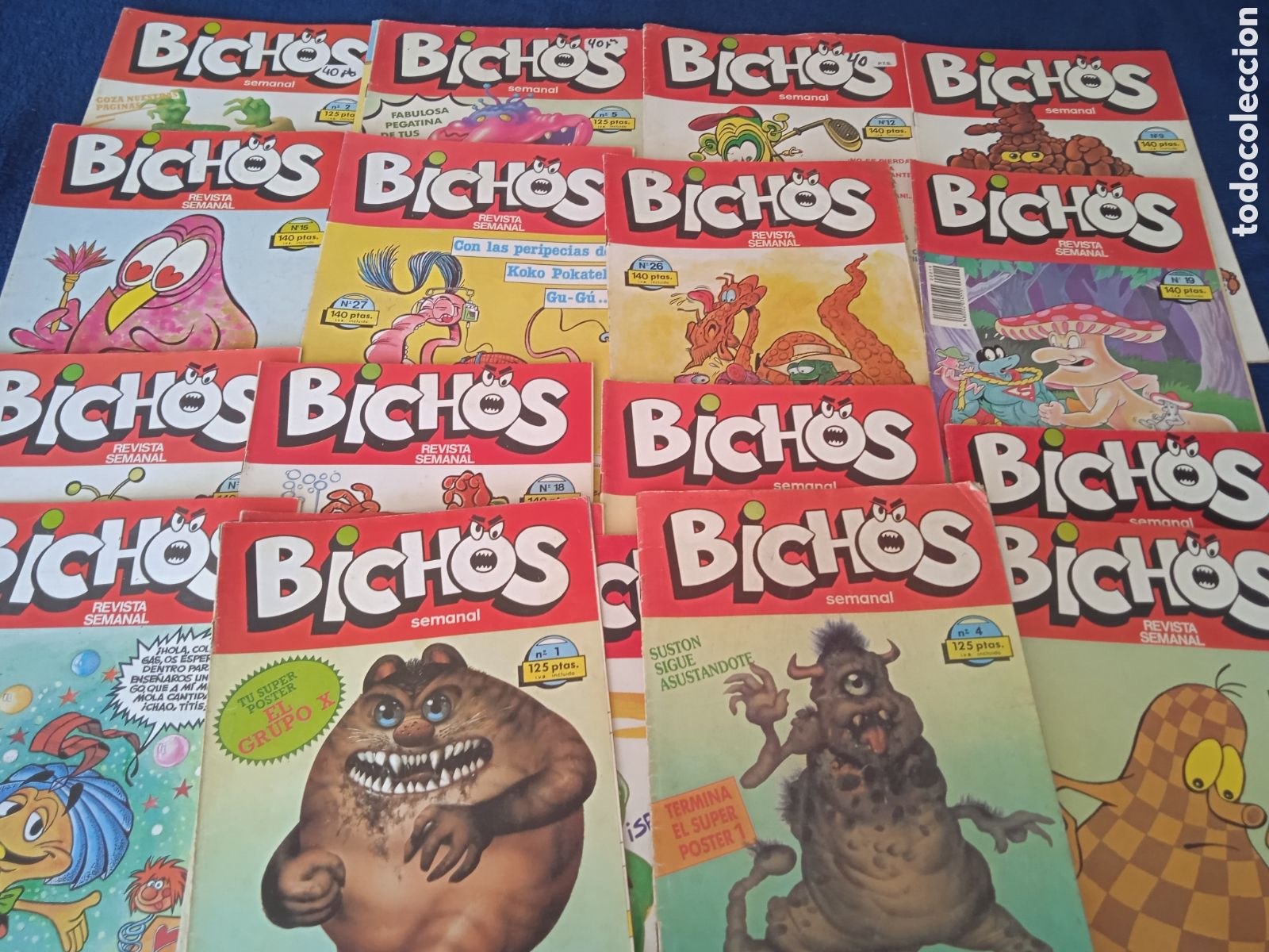 Tebeos: BICHOS LOTE DE 19 EJEMPLARES - COMPA&Ntilde;&Iacute;A GENERAL DE EDICIONES - Foto 1