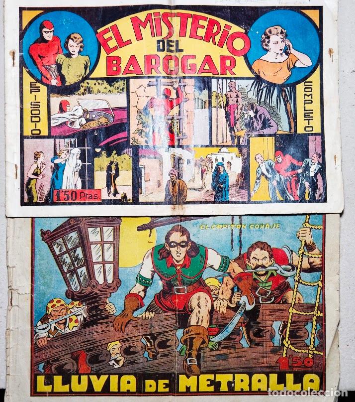 Tebeos: DOS RAROS C&Ograve;MICS DE ED. HISPANO AMERICANA Y ED. TORAY, ca. 1950-60