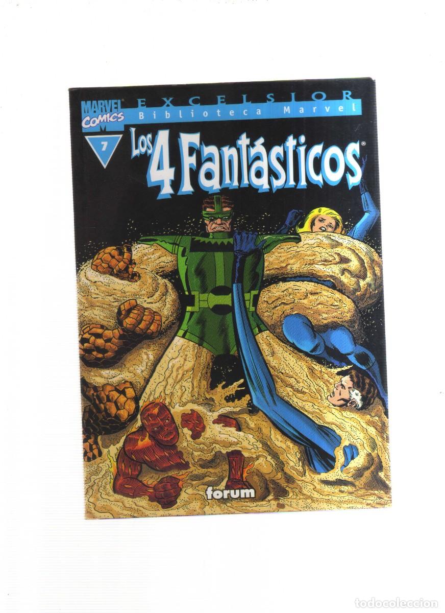 Tebeos: LOS 4 FANTASTICOS BIBLIOTECA MARVEL N,7 - Foto 1