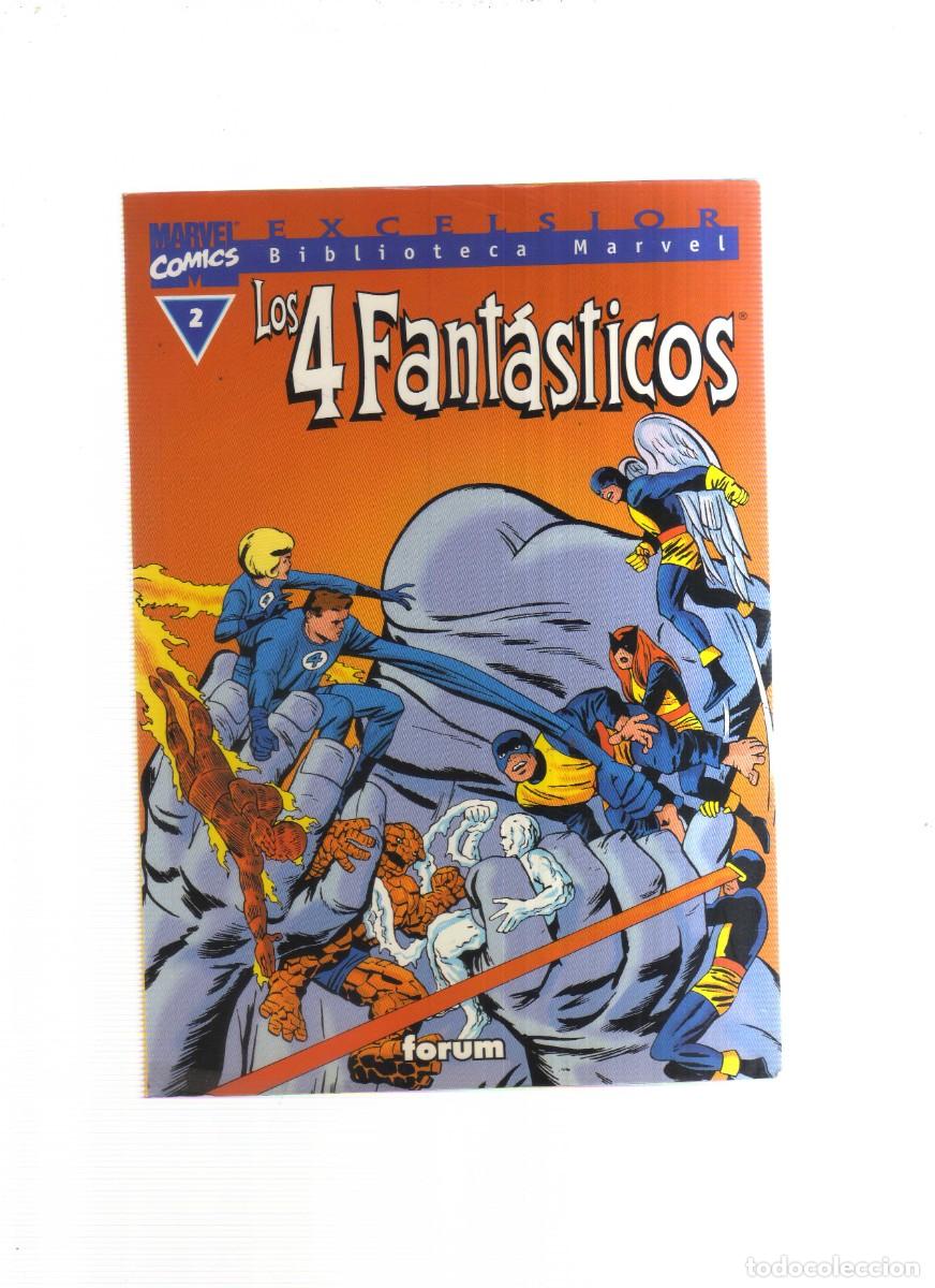 Tebeos: LOS 4 FANTASTICOS BIBLIOTECA MARVEL N,2
