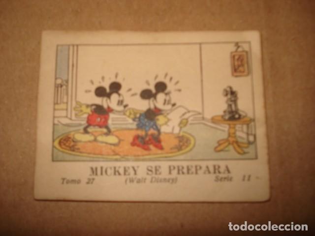Tebeos: Juguetes instructivos Mickey, serie II, tomo 27: Mickey se prepara, 1942, Saturnino Calleja, muy