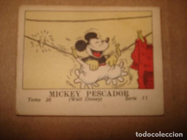 Tebeos: Juguetes instructivos Mickey, serie II, tomo 26: Mickey pescador, 1942, Saturnino Calleja, muy buen