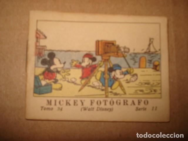 Tebeos: Juguetes instructivos Mickey, serie II, tomo 24: Mickey fot&oacute;grafo , 1942, Saturnino Calleja, muy bue