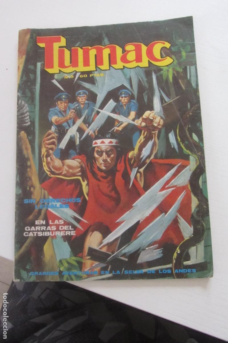 Tebeos: TUMAC N&ordm; 9 EN LAS GARRAS DEL CATSIBURERE - 1979 DALMAU SOCIAS arx245