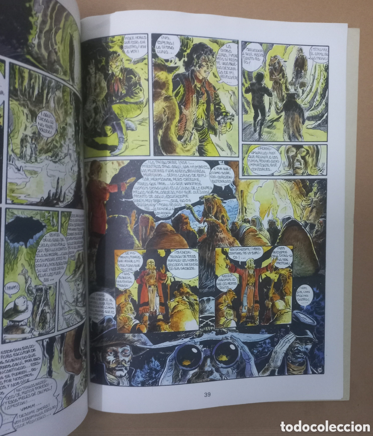 Tebeos: EL INDIO BLANCO 2: LA LUNA ENTERRADA (Ediciones RO, 1982 - Foto 2