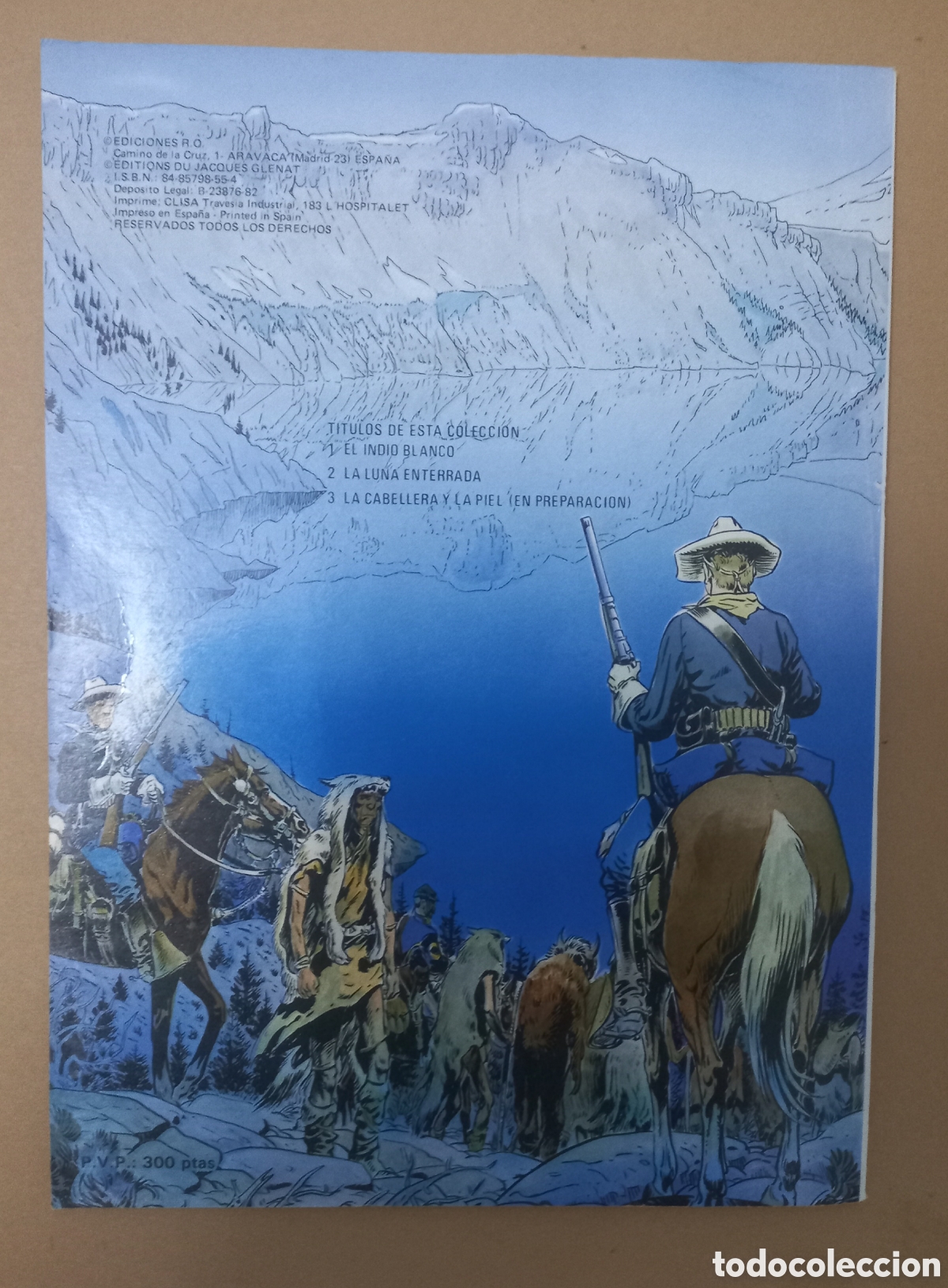Tebeos: EL INDIO BLANCO 2: LA LUNA ENTERRADA (Ediciones RO, 1982 - Foto 3