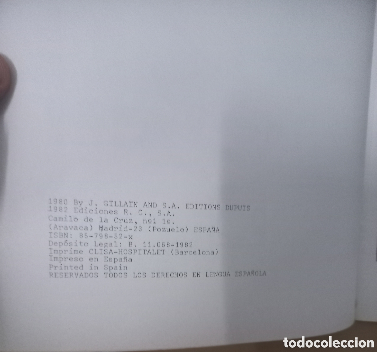 Tebeos: LOS BRONCOS DE MONTA&Ntilde;A (JERRY SPRING N&ordm; 1) &ndash; EDICIONES RO, 1982 - Foto 4