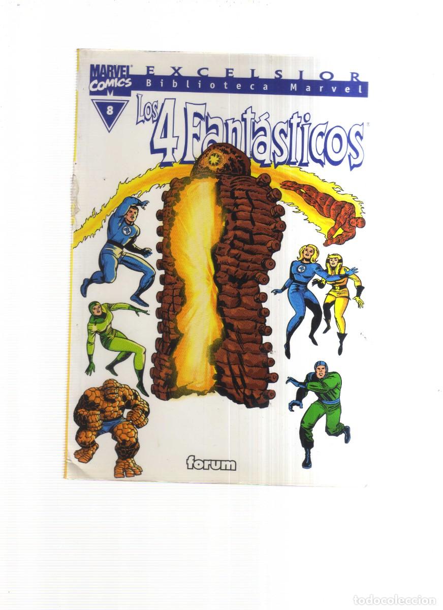 Tebeos: LOS 4 FANTASTICOS BIBLIOTECA MARVEL N,8 - Foto 1