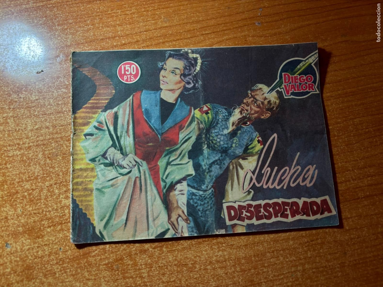 Tebeos: DIEGO VALOR N&ordm; 32 EDITORIAL CID 1957 ORIGINAL - Foto 1
