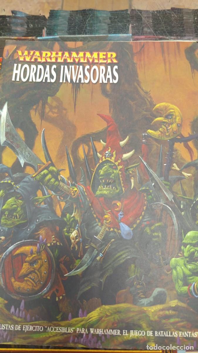 Tebeos: WARHAMMER HORDAS INVASORAS GAMES WORKSHOP LIBRO
