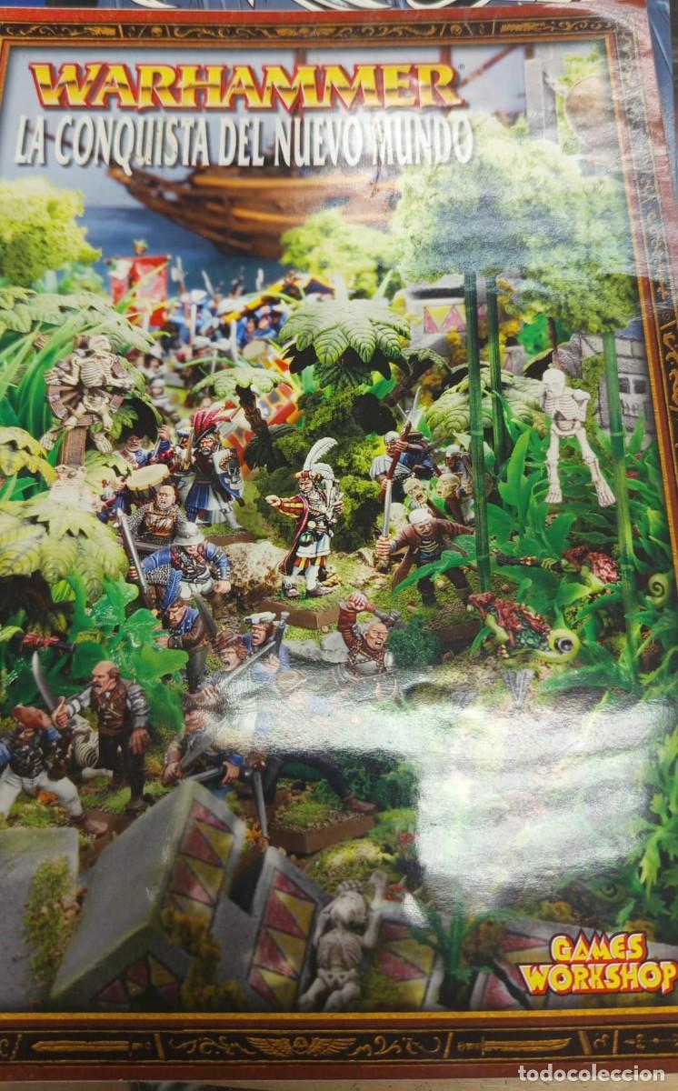 Tebeos: WARHAMMER LA CONQUISTA DEL NUEVO MUNDO GAMES WORKSHOP LIBRO