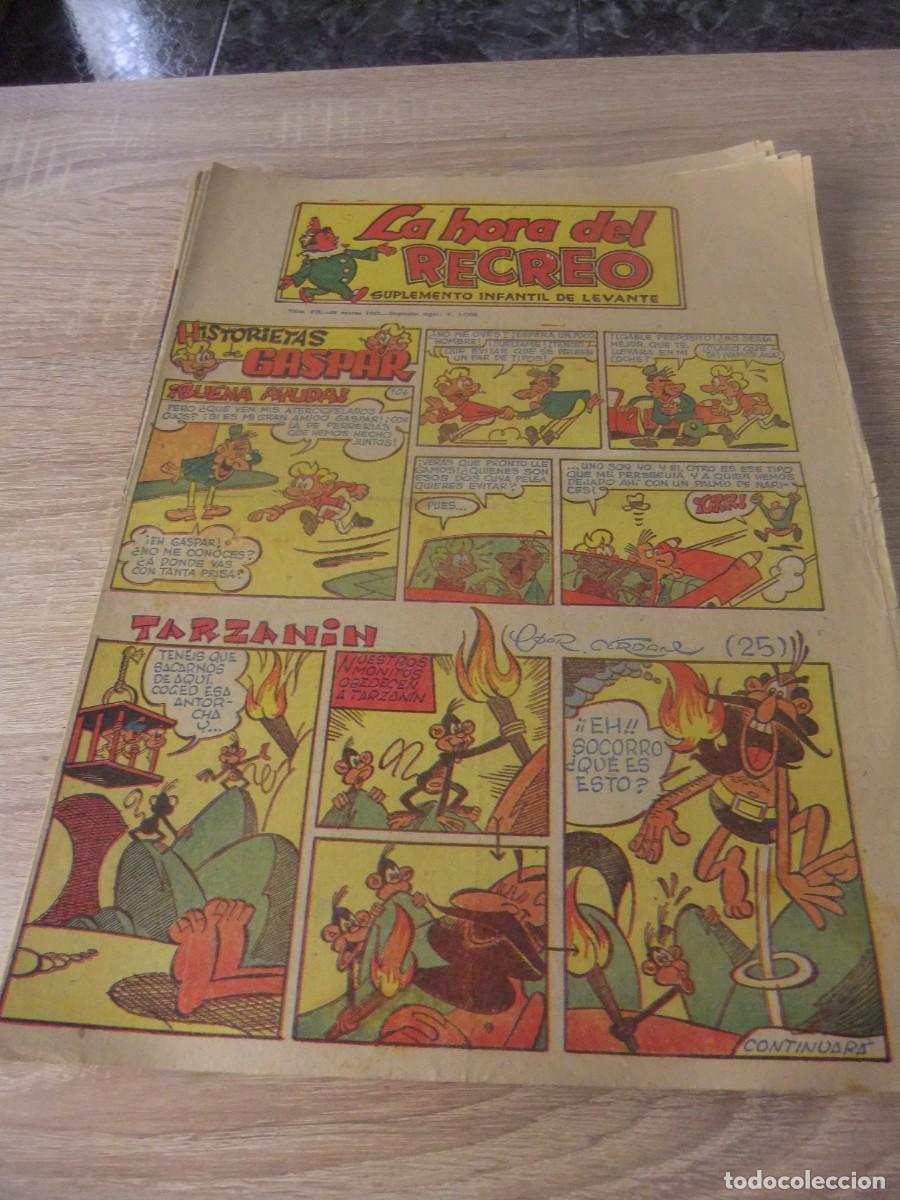 Tebeos: LA HORA DEL RECREO N&ordm; 478 SUPLEMENTO DEL DIARIO LEVANTE